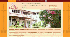 Desktop Screenshot of maisongascon.com
